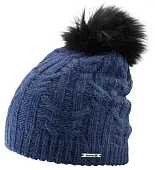 Шапка Salomon Ivy Beanie синяя от магазина Супер Спорт