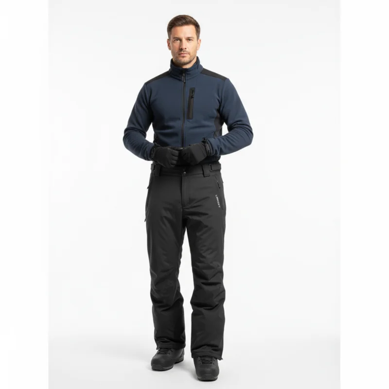 Брюки LAMOST мужские черные EVAN LA4601 от магазина Супер Спорт