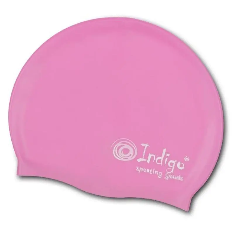 Шапочка для плавания INDIGO силикон розовый 105 SC от магазина Супер Спорт