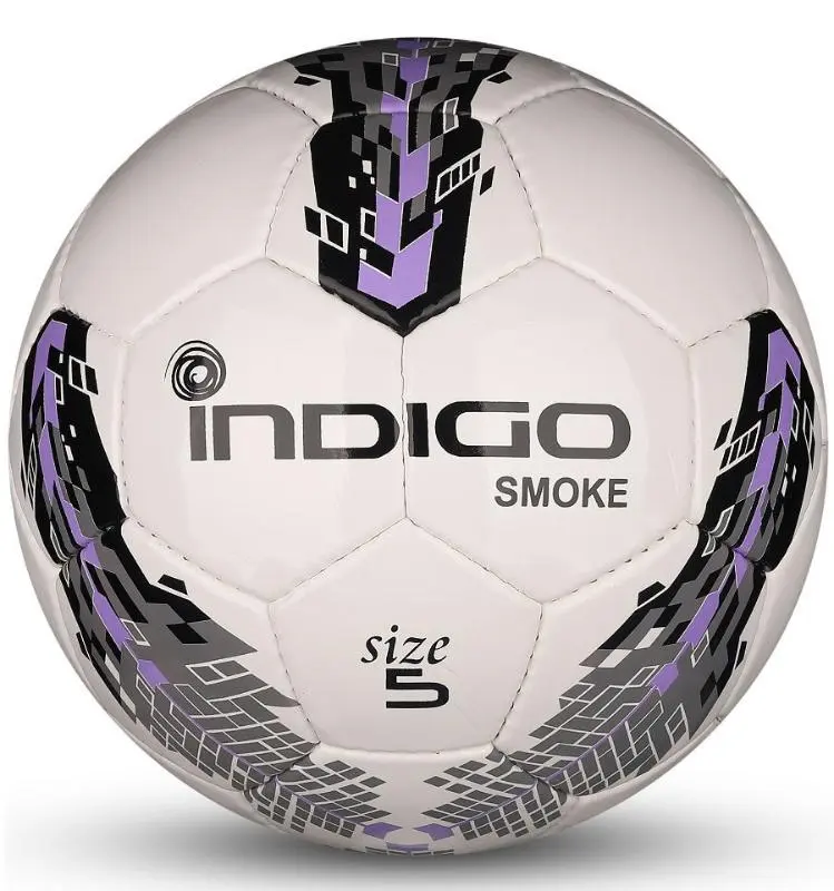 Мяч футбольный INDIGO SMOKE тренировочный р.5 от магазина Супер Спорт