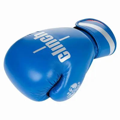 картинка Перчатки бокс Clinch Olimp синие С111 