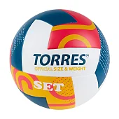 Мяч волейбольный Torres Set р.5 V32345 от магазина Супер Спорт