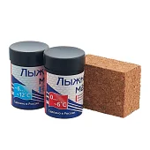 Набор 2 мази держания(0/6, -06/12С+пробка растирка натуральная от магазина Супер Спорт