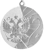 Медаль MМС8040 40мм серебряная от магазина Супер Спорт