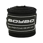 Бинты BoyBo 3,5 хлопок-эластан черный от магазина Супер Спорт
