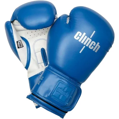 картинка Перчатки бокс Clinch Fight 2.0 сине-белые С137 
