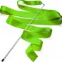 картинка Лента гимнастическая Ronin на палочке зеленая Люкс 6м ЕК-088 