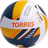Мяч волейбольный Torres Simple Orange V323125 от магазина Супер Спорт