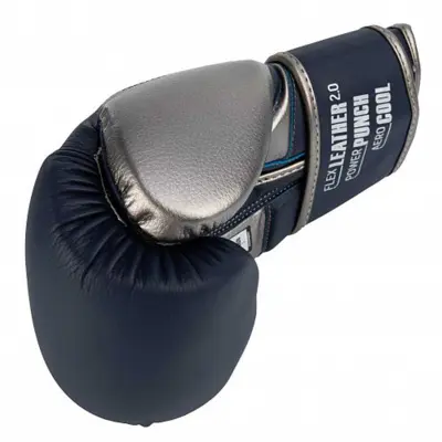 картинка Перчатки бокс Clinch Punch 2.0 темносине-бронзовые С141 