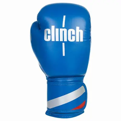 картинка Перчатки бокс Clinch Olimp синие С111 